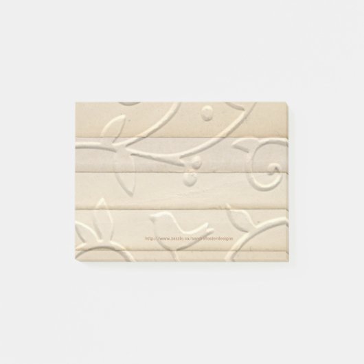 papierstrips in reliëf post-it® notes (Voorkant)