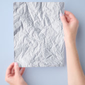 Papiertextuur, fijngemaakt flyer (Hand)