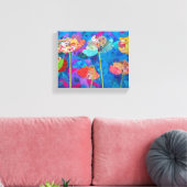 Papierveld Canvas Afdruk (Insitu (Woonkamer))