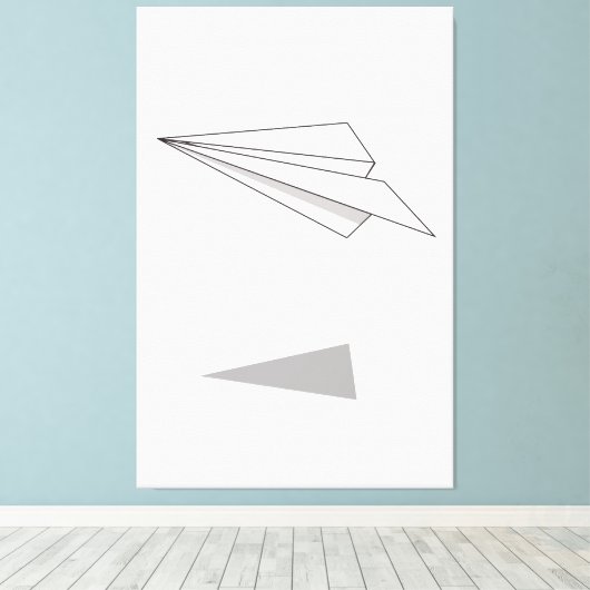 Papiervlak Canvas Afdruk (Insitu (Houten vloer))