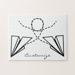 Papiervlakte die Thunder_Cove vliegt Legpuzzel