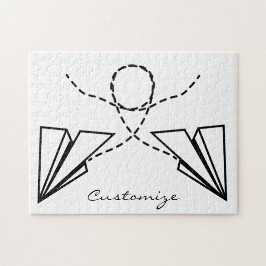 Papiervlakte die Thunder_Cove vliegt Legpuzzel (Horizontaal)