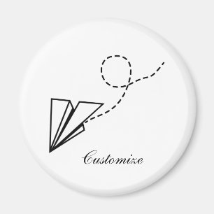 Papiervlakte die Thunder_Cove vliegt Magneet