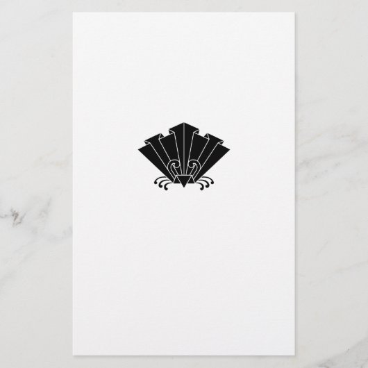 Papiervlinder Briefpapier (Voorkant)