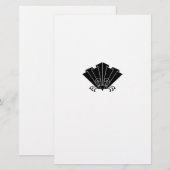 Papiervlinder Briefpapier (Voorkant / Achterkant)