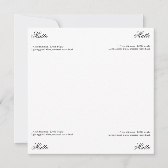 Papiervoorbeeld Kies uw papiertype (Voorkant)