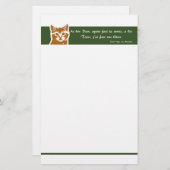 Papierwaren: Le Chat Briefpapier (Voorkant / Achterkant)