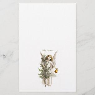 PAPIERWAREN: VINTAGE CHRISTMAS ANGEL BRIEFPAPIER
