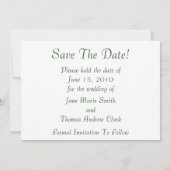 Papies sparen de datum save the date (Achterkant)