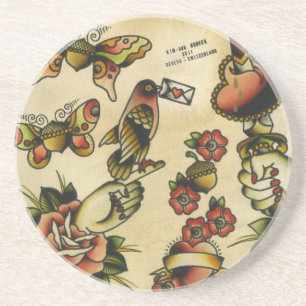 Papigland Zandsteen Onderzetter