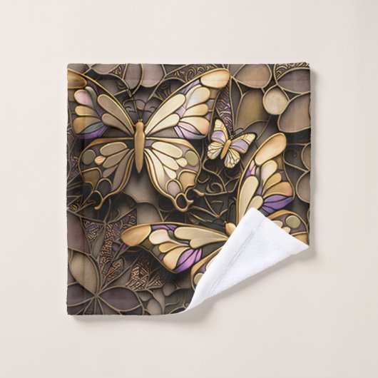 papillon (Gant de toilette)