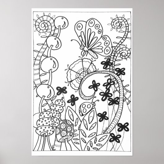 Papillon à affiche 13x19 (Devant)