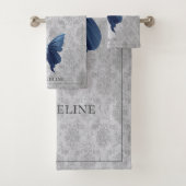 Papillon à bijoux bleu (En situation)