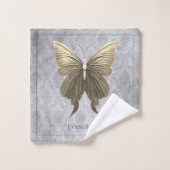 Papillon à bijoux en or (Gant de toilette)