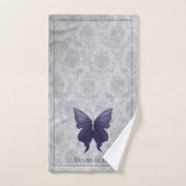 Papillon à bijoux pourpre (Serviette à main)