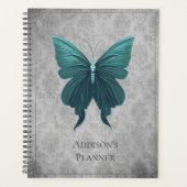 Papillon à bijoux turquoise (Devant)