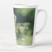 Papillon & Abeille Grosse Mug Latte (Droite)