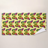 PAPILLON ABSTRAIT (Serviette de bain)