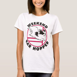Papillon Agility Weekend Bar Hopper T-shirt
