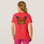 Papillon Ailes T-shirts pour enfants Tee - shirts  (Dos entier)