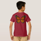Papillon Ailes T-shirts pour enfants Tee - shirts  (Dos entier)