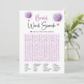 Papillon Air Balloon Word Recherche Carte de jeu (Debout devant)