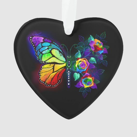 Papillon arc-en-ciel (dos)