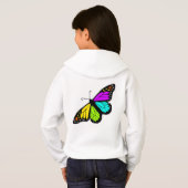 papillon arc-en-ciel fleurs girami famille (Dos entier)