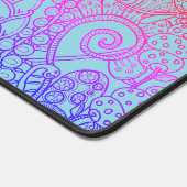 Papillon arc-en-ciel Turquoise Ombre (Coin)