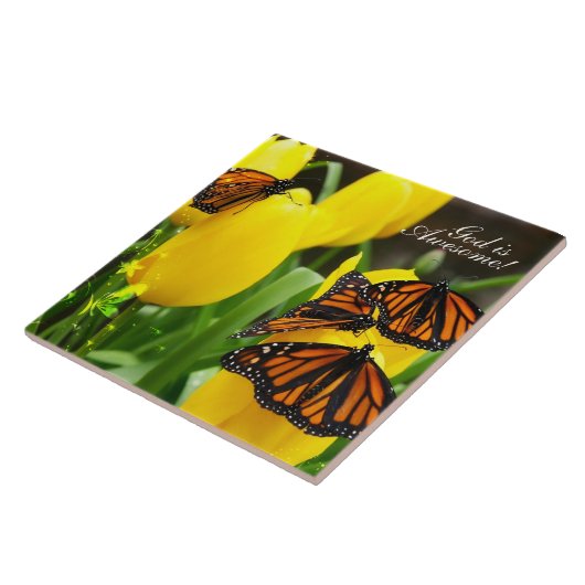 Papillon Art 22 Carreaux (Côté)