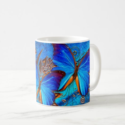 Papillon Art 35 Mug (Devant droit)