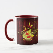 Papillon Art 5 Mug (Gauche)