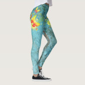 Papillon Art 5A Options d'image Leggings (Droite)