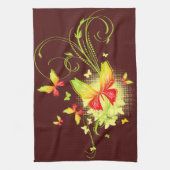 Papillon Art 5A Serviettes de cuisine (Vertical)