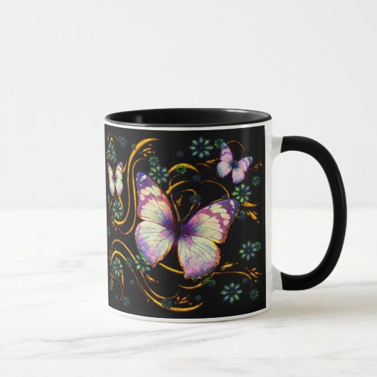 Papillon Art 6B Mug (Droite)