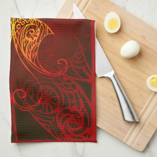 Papillon Art 7A Serviettes de cuisine (Quart Plié)