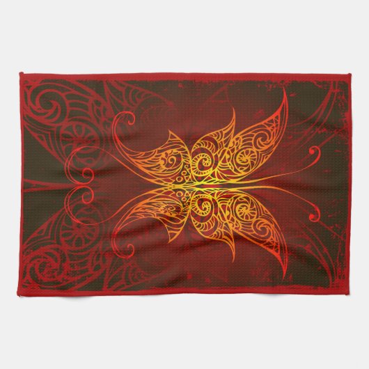 Papillon Art 7A Serviettes de cuisine (Horizontal)