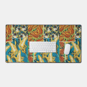 Papillon Art Déco Jaune et Turquoise Vibrants (Clavier et souris)