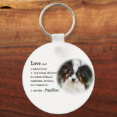 Papillon Art Gifts Sleutelhanger (Voorkant)
