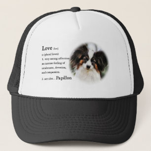 Papillon Art Gifts Trucker Pet