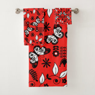 Papillon art populaire scandinave