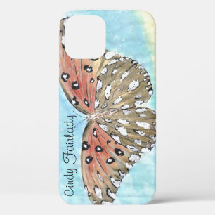 Papillon au coque iphone de plage