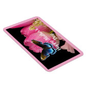 Papillon Avec Fleurs Magnet Photo (Côté Droit)