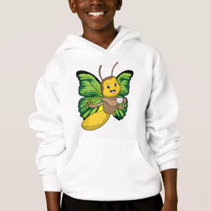 Papillon avec la coupe de café
