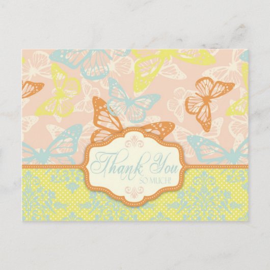 Papillon Baisers Sweet TY Carte postale (Devant)