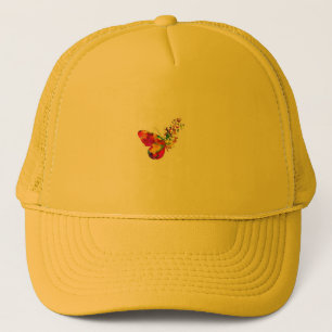 Papillon beau casquette