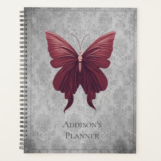 Papillon Bijou Rouge (Devant)