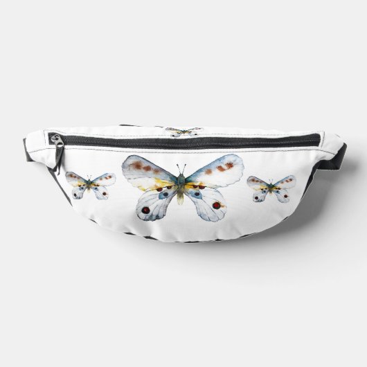 Papillon blanc à deux faces (Poser)