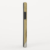 Papillon (blanc et noir) Peinture - Coque d'art de (Dos/Droite)