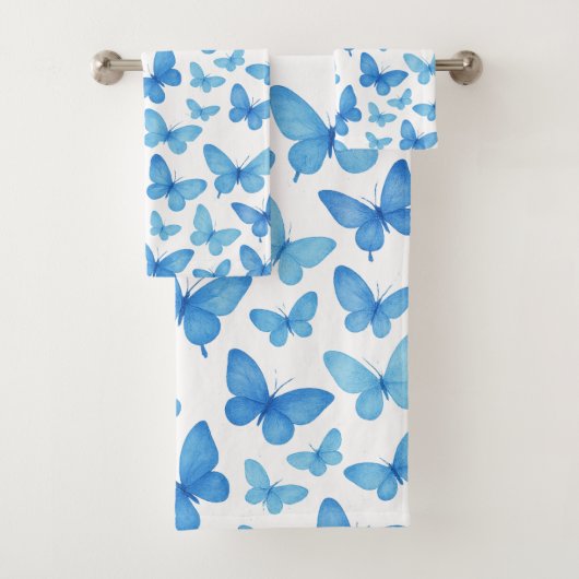 Papillon bleu (En situation)